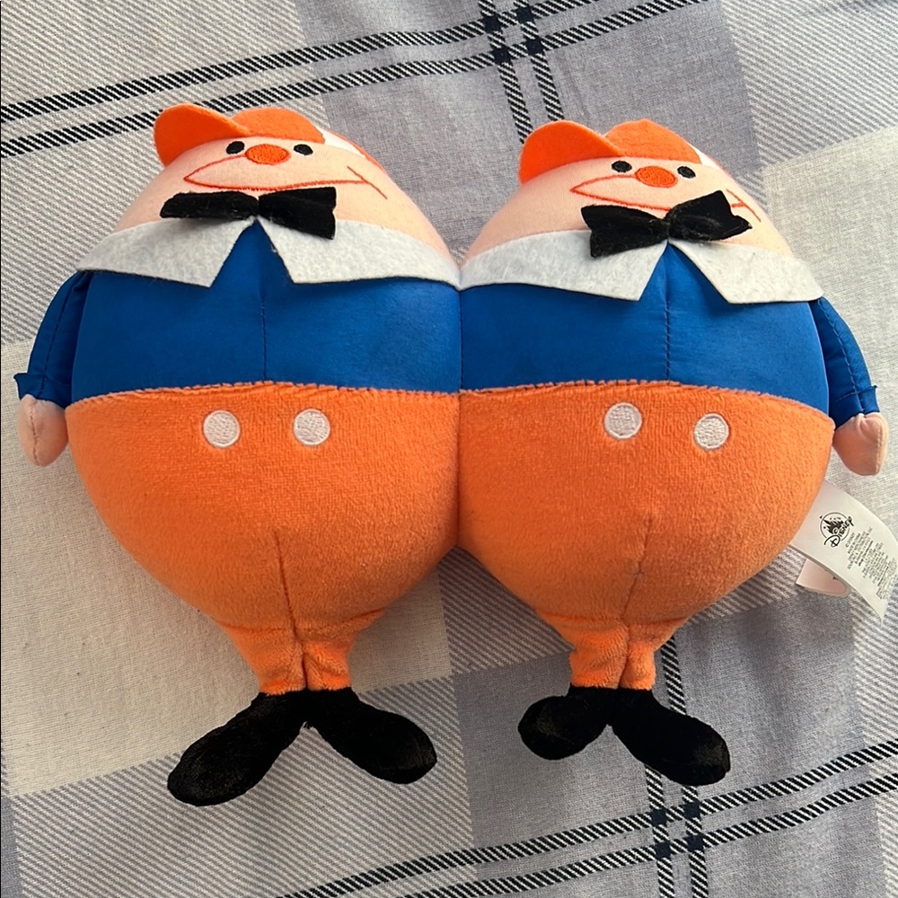 Disney Tweedle Dee and Tweedle Dum Plush Dolls